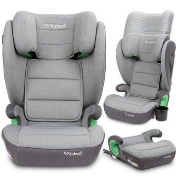 Дитяче автокрісло Kidwell Weston I-Size ISOFIX 100-150см (15-36кг) light grey 6937 фото