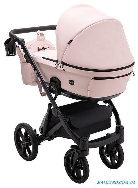 Коляска 2 в 1 Bair Kiwi Plus ECO BKP-28 розовый пудра 1000680901 фото