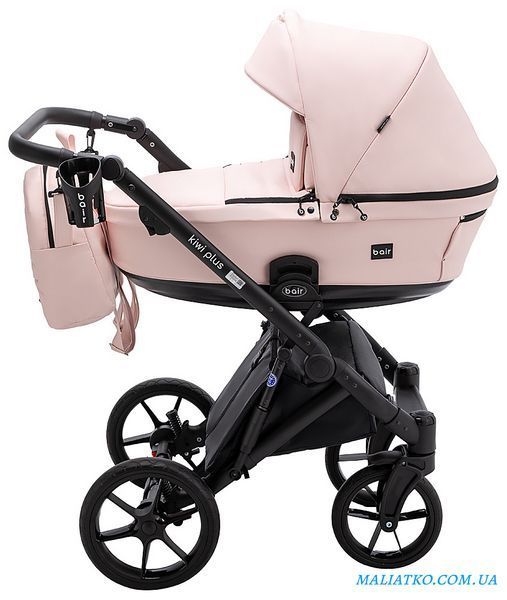 Коляска 2 в 1 Bair Kiwi Plus ECO BKP-28 розовый пудра 1000680901 фото