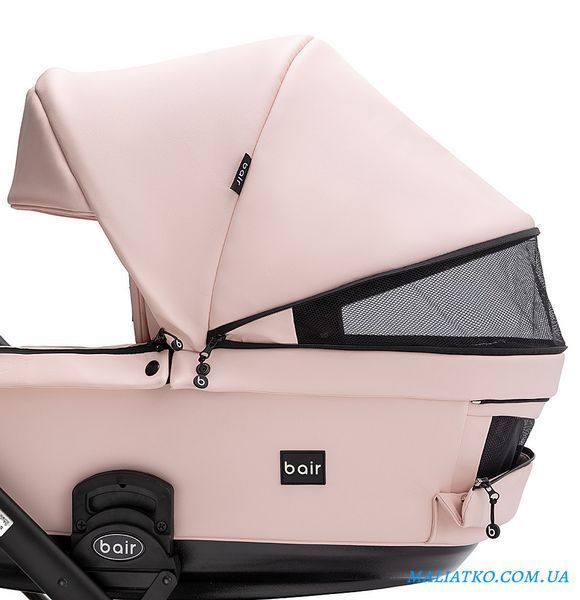 Коляска 2 в 1 Bair Kiwi Plus ECO BKP-28 розовый пудра 1000680901 фото