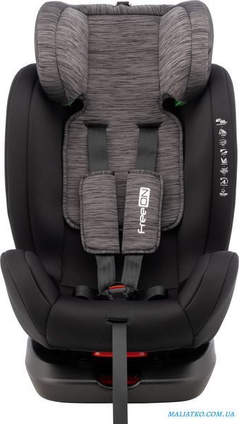 Автокрісло FreeON Sierra, i-Size 40-150 см, black-grey sf52149 фото