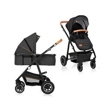 Універсальна коляска 2 в 1 Lionelo AMBER GREY GRAPHITE 31579365 фото