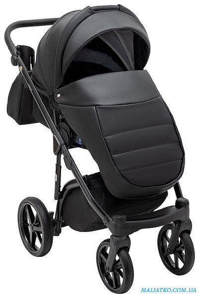 Коляска 2 в 1 Adamex Nola Eco SA-2 черный 1000681677 фото