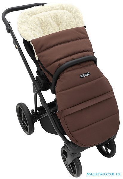 Зимовий конверт Babyroom Wool N-20 chocolate шоколад 626136 фото