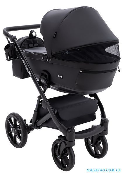 Коляска 2 в 1 Bair Kiwi Plus ECO BKP-15 черный 1000680894 фото