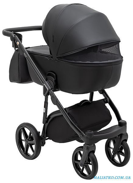 Коляска 2 в 1 Adamex Nola Eco SA-2 черный 1000681677 фото