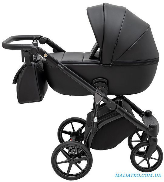 Коляска 2 в 1 Adamex Nola Eco SA-2 черный 1000681677 фото