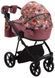 Коляска 2 в 1 Adamex Porto Flowers-2 розовый 1000625655 фото 4