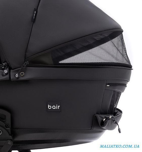 Коляска 2 в 1 Bair Kiwi Plus ECO BKP-15 черный 1000680894 фото