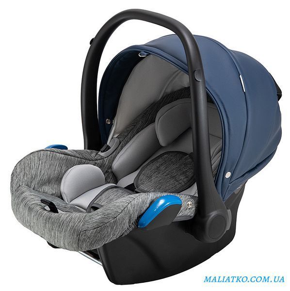 Автокресло Riko Kite Eco тёмно-синий - чёрный 1000682034 фото