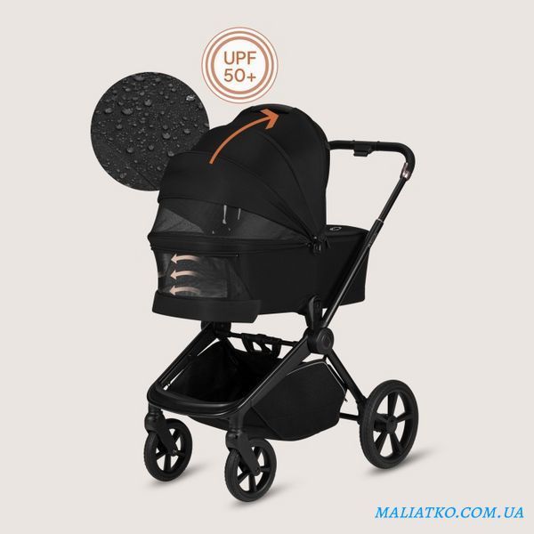 Універсальна коляска 2 в 1 Lionelo FREYA 2IN1 BLACK ONYX 130756562 фото