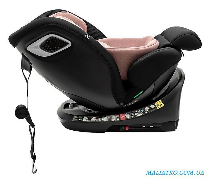 Автокресло Bair Oreo 360 i-size Iso-fix BO-04 black-pink 1000681958 фото