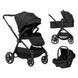 Коляска для дитини універсальна 3 в 1 FreeON Zack, black sf48243 фото 2