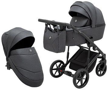 Коляска 2 в 1 Adamex Mobi Air Thermo New TIP TK-79 графит 1000681694 фото