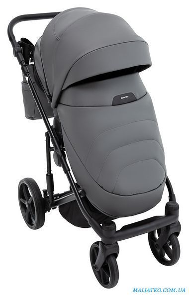 Коляска 2 в 1 Adamex Zico Eco Sa-4 тёмно-серый 1000680850 фото