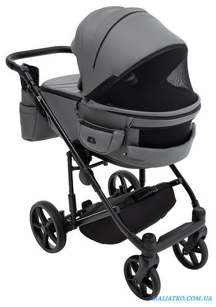 Коляска 2 в 1 Adamex Zico Eco Sa-4 тёмно-серый 1000680850 фото