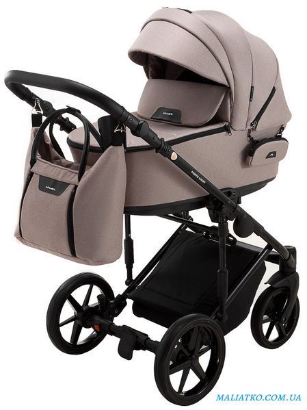 Коляска 2 в 1 Adamex Porto Light Tip TK-72 капучино 1000625704 фото