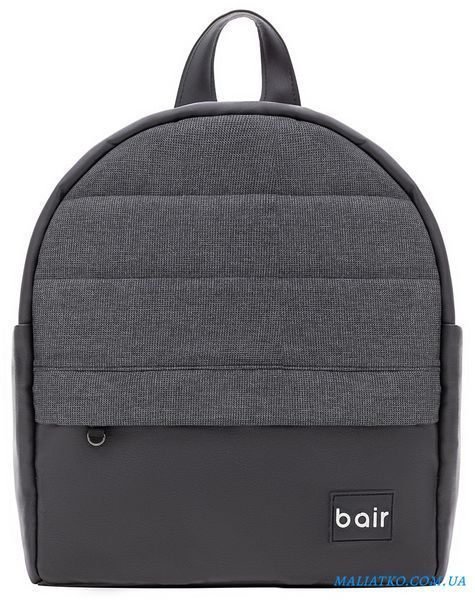 Коляска 2 в 1 Bair Kiwi Plus Soft BKP-219 графит 1000680904 фото