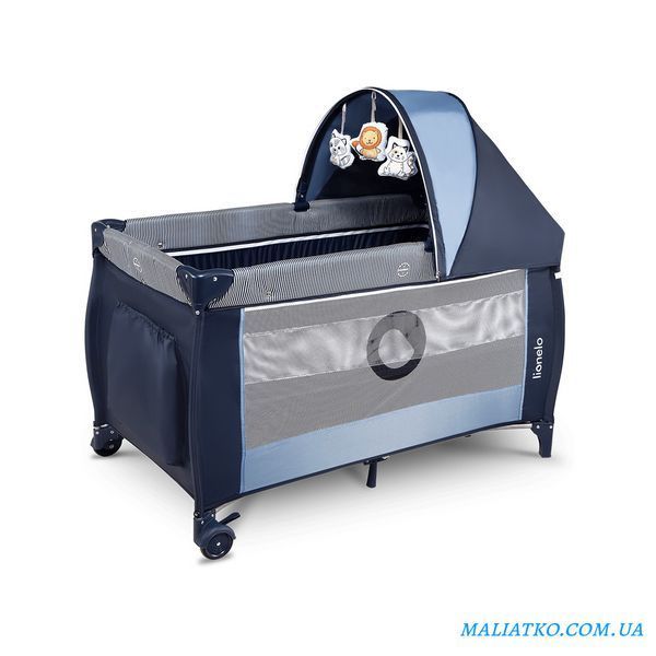 Ліжечко-манеж Lionelo SVEN PLUS BLUE NAVY 28280431 фото
