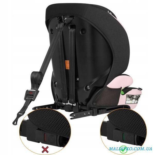 Дитяче автокрісло Lionelo LEVI FIX I-SIZE PINK BABY 109460494 фото