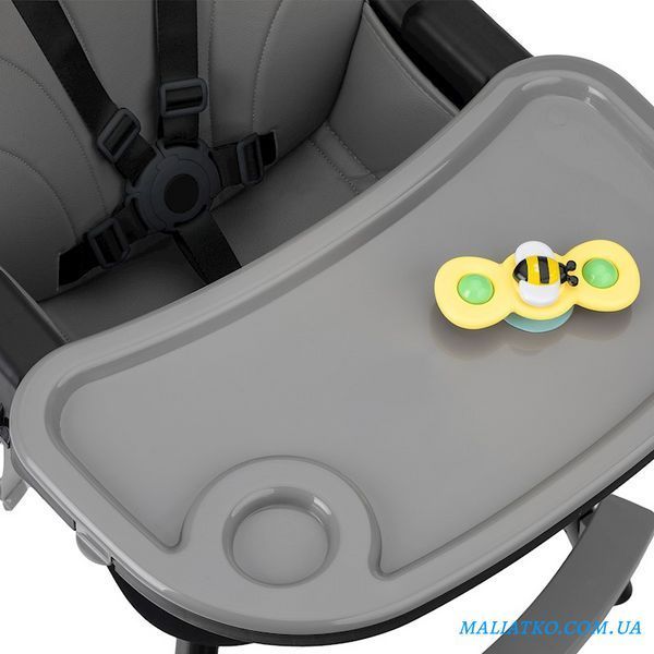 Стілець для годування MoMi Reki Black 117235818 фото