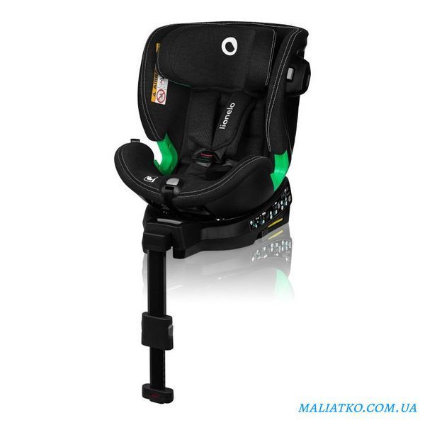 Дитяче автокрісло Lionelo HARMONY I-SIZE BLACK CARBON BAMBOO 87208271 фото