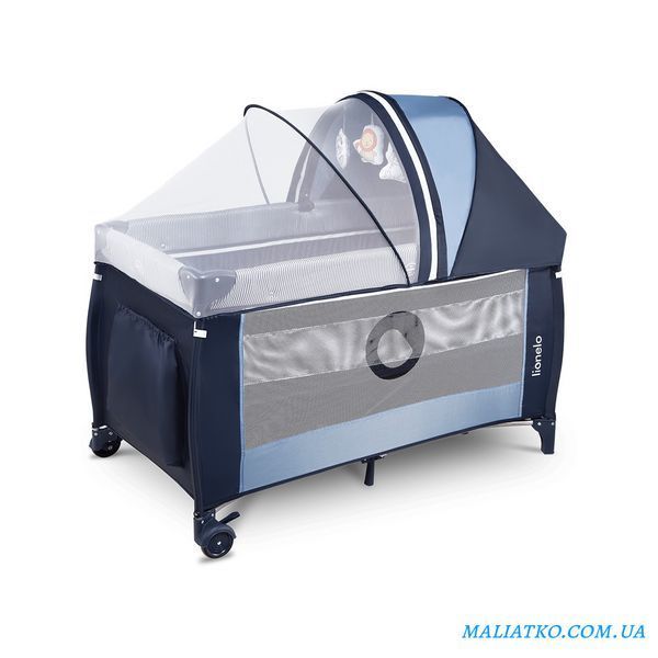 Ліжечко-манеж Lionelo SVEN PLUS BLUE NAVY 28280431 фото