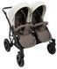 Коляска 2 в 1 для двойни Bair Sorento DUO BS-03 слоновая кость / капучино 1000680815 фото 6