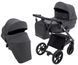 Коляска 2 в 1 Bair Kiwi Plus Soft BKP-219 графит 1000680904 фото