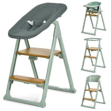 Стільчик EL CAMINO GROWEE ME 1222 Sage Green 335675 фото