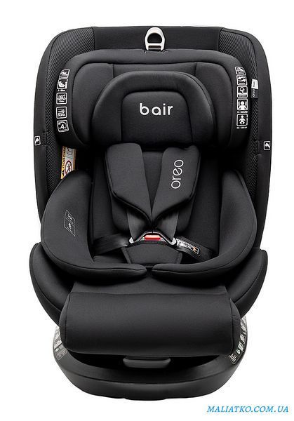 Автокресло Bair Oreo 360 i-size Iso-fix BO-01 total black 1000681955 фото