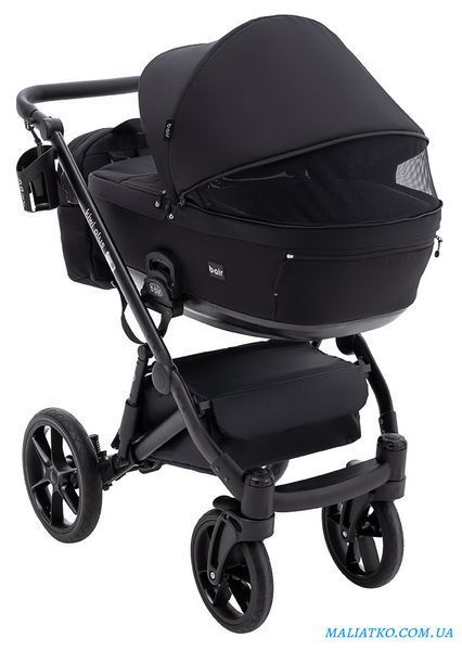 Коляска 2 в 1 Bair Kiwi Plus Soft BKP-452 черный 1000680905 фото