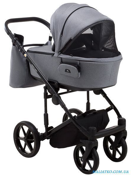 Коляска 2 в 1 Adamex Porto Light Tip TK-60 темно-серый 1000625703 фото