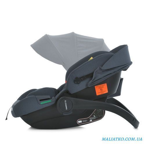 Автокрісло дитяче ME 1186 i-KEEP Melange Rock Gray 320257 фото