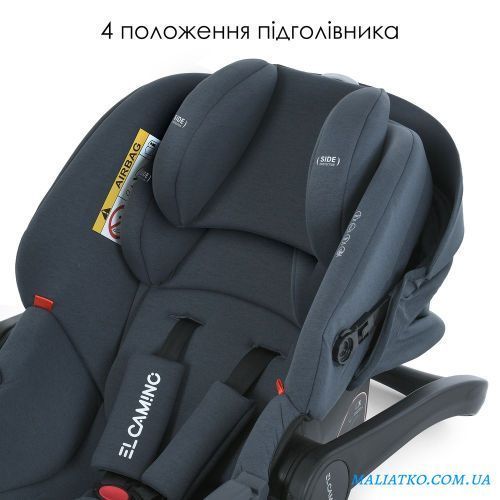 Автокрісло дитяче ME 1186 i-KEEP Melange Rock Gray 320257 фото