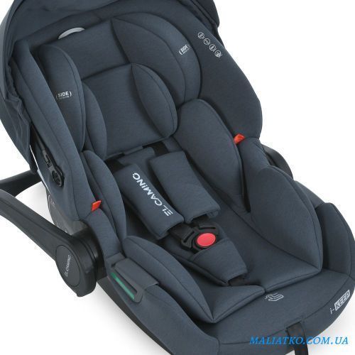 Автокрісло дитяче ME 1186 i-KEEP Melange Rock Gray 320257 фото