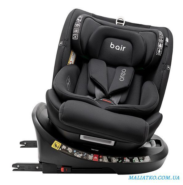 Автокресло Bair Oreo 360 i-size Iso-fix BO-01 total black 1000681955 фото