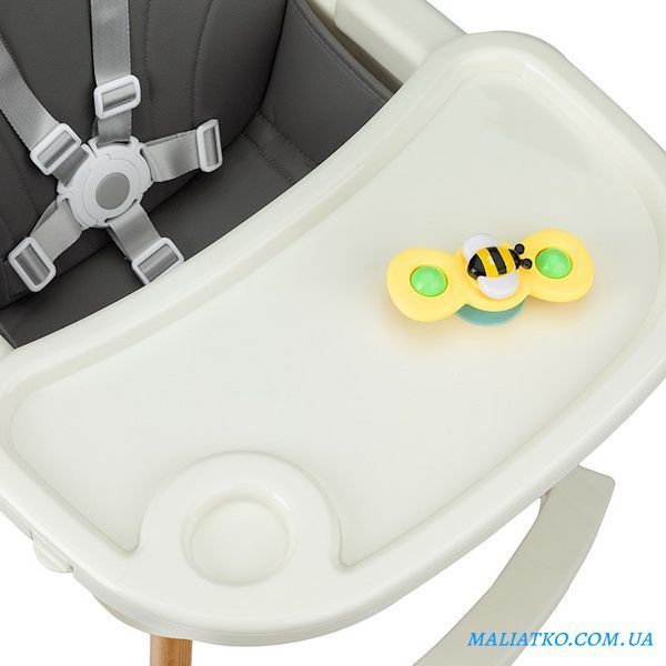 Стілець для годування MoMi Reki Grey 117235894 фото
