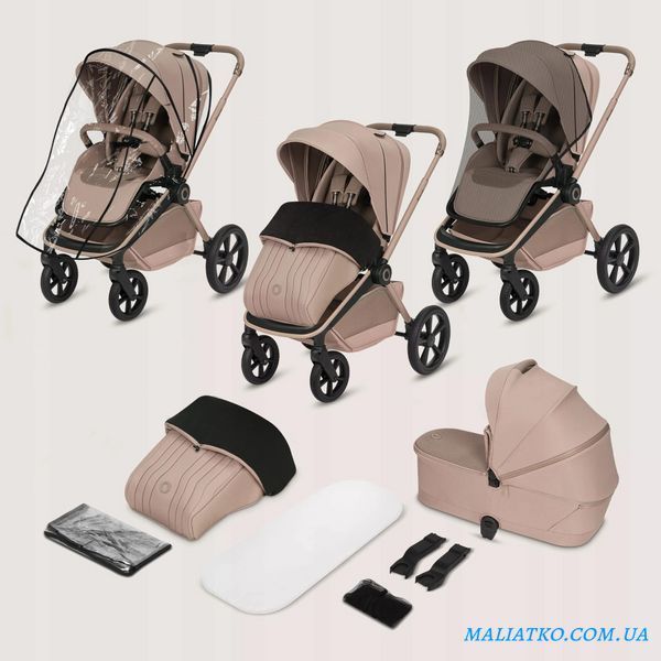 Універсальна коляска 3 в 1 Lionelo FREYA 3IN1 BEIGE SAND 130774059 фото