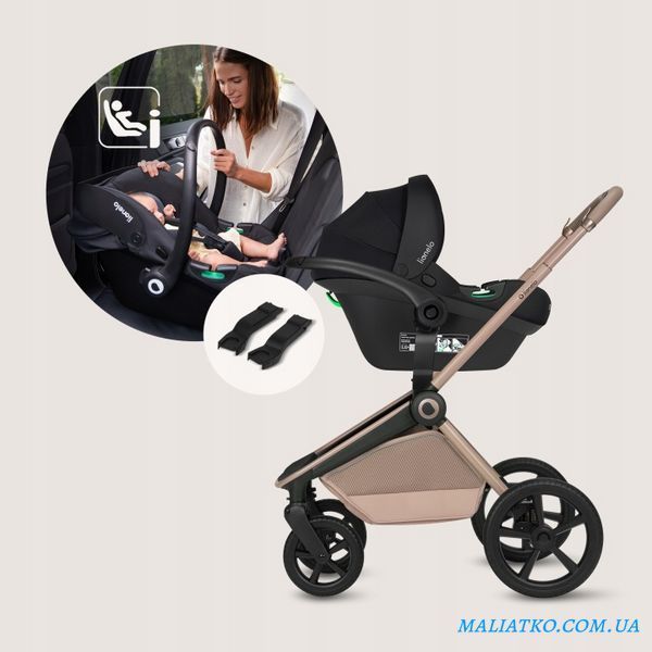 Універсальна коляска 3 в 1 Lionelo FREYA 3IN1 BEIGE SAND 130774059 фото