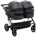 Коляска 2 в 1 для двойни Adamex Leo Duo Eco SA-2 черний 1000681143 фото 10