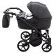 Коляска 2 в 1 для двойни Adamex Leo Duo Eco SA-2 черний 1000681143 фото 4
