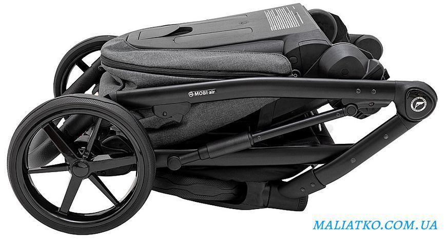 Коляска 2 в 1 Adamex Mobi Air Thermo New TIP TK-57 графит 1000681685 фото