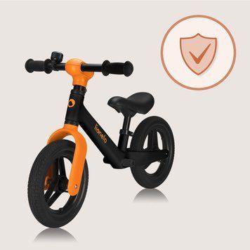 Біговел Lionelo TONI BLACK ORANGE 108967019 фото