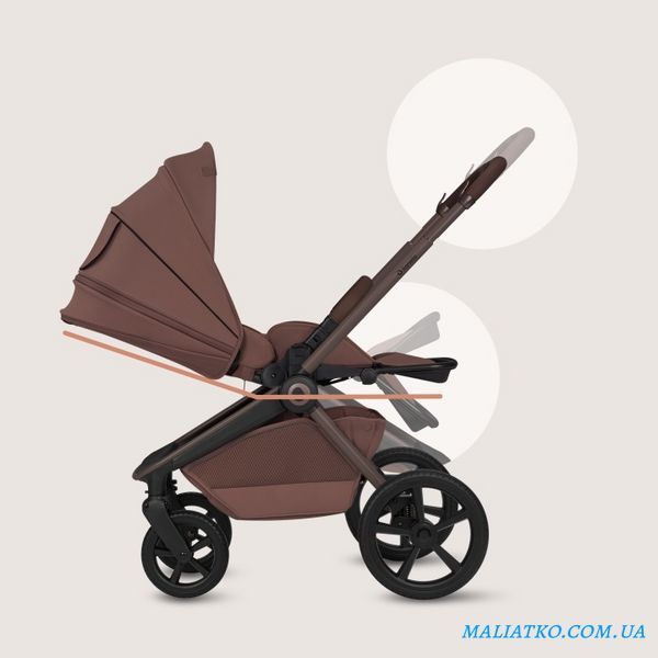 Універсальна коляска 3 в 1 Lionelo FREYA 3IN1 BROWN CHOCOLATE 130774293 фото