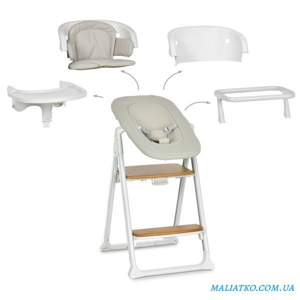 Стільчик EL CAMINO GROWEE ME 1222 White 335676 фото