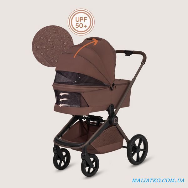 Універсальна коляска 3 в 1 Lionelo FREYA 3IN1 BROWN CHOCOLATE 130774293 фото