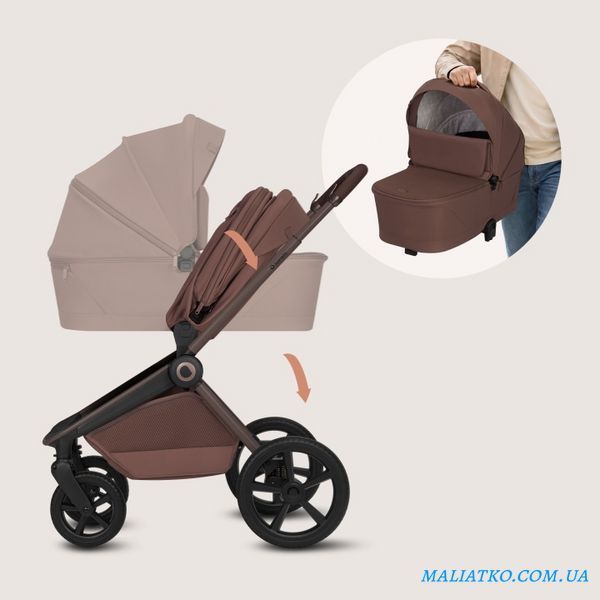 Універсальна коляска 3 в 1 Lionelo FREYA 3IN1 BROWN CHOCOLATE 130774293 фото