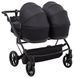Коляска 2 в 1 для двойни Adamex Leo Duo Tip TK-53 черный 1000681139 фото 5