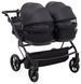 Коляска 2 в 1 для двойни Adamex Leo Duo Tip TK-53 черный 1000681139 фото 6